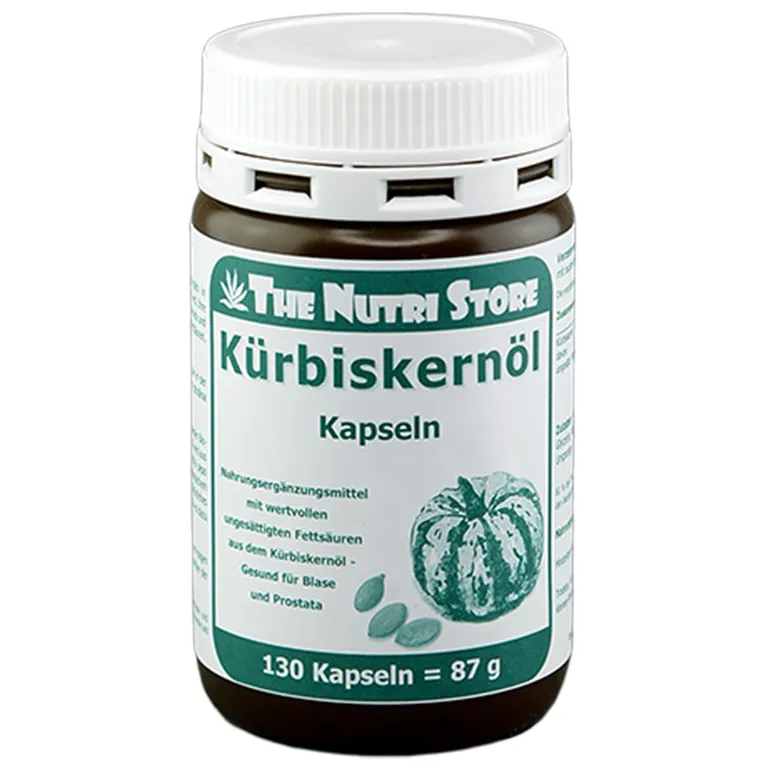 shopapotheke Kürbiskernöl 500 mg Kapseln