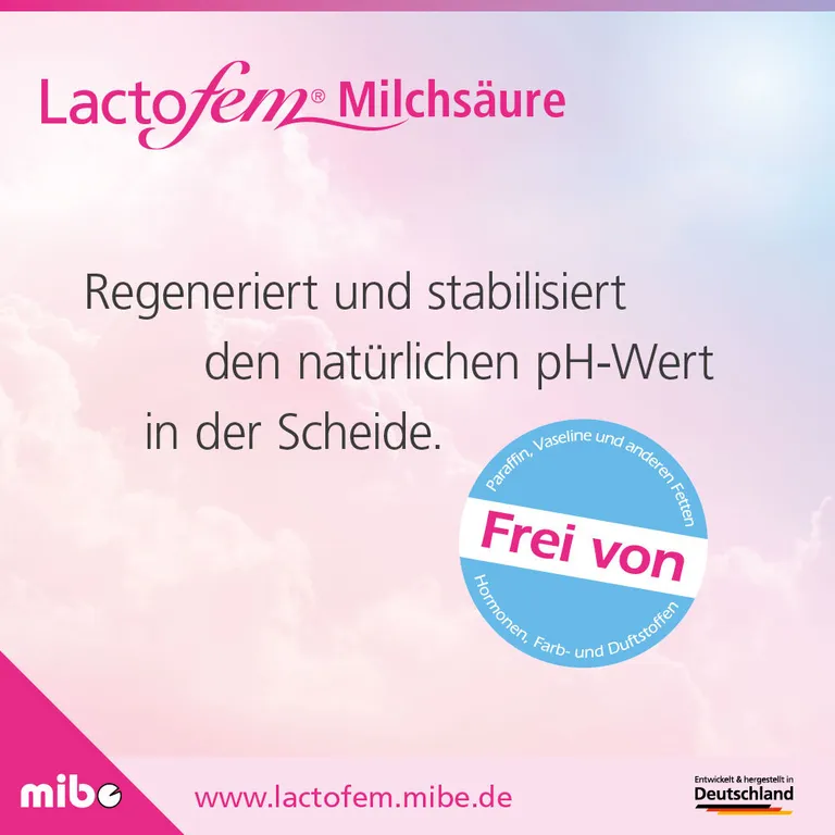 Shopapotheke Lactofem® Milchsäure Vaginalzäpfchen