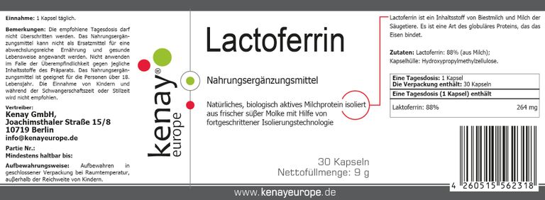 Shopapotheke Lactoferrin 2000 KENAY®