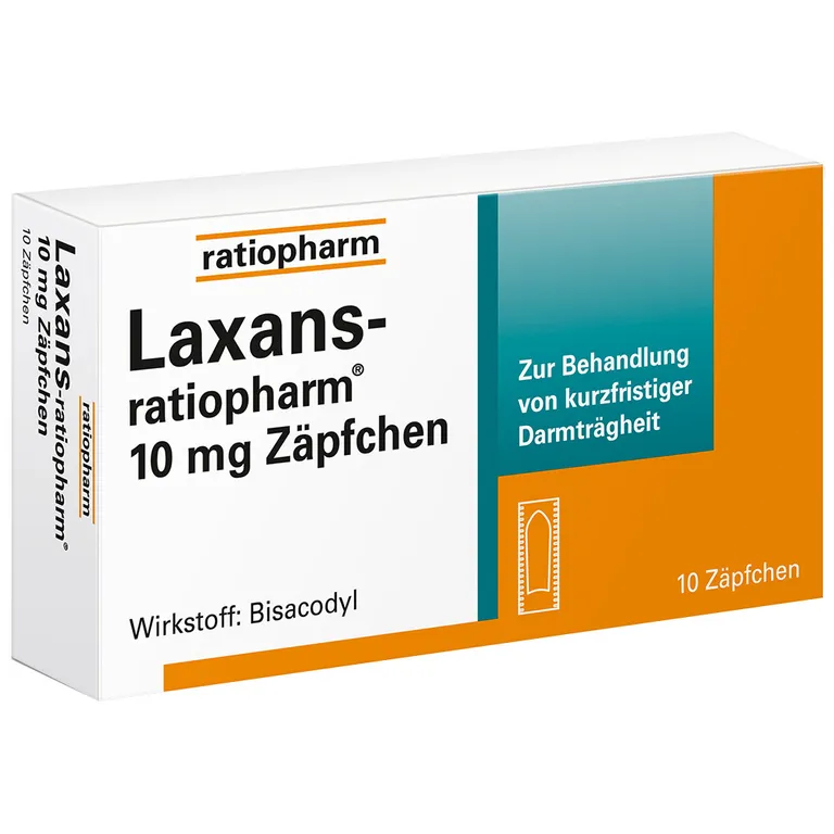 shopapotheke Laxans-ratiopharm® Zäpfchen