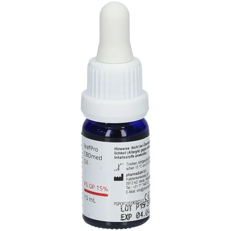 Shopapotheke LeafPro CBDmed Oil 15 %