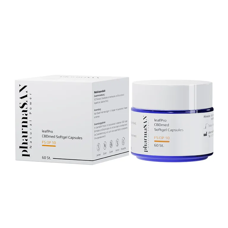 shopapotheke leafPro CBDmed Softgel Kapseln 600 mg