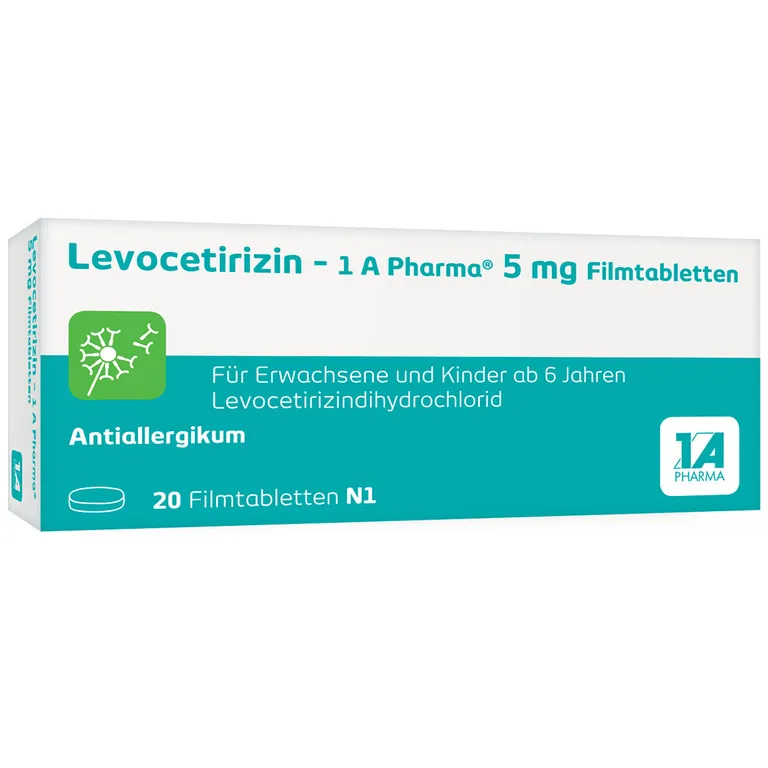 shopapotheke Levocetirizin - 1 A Pharma