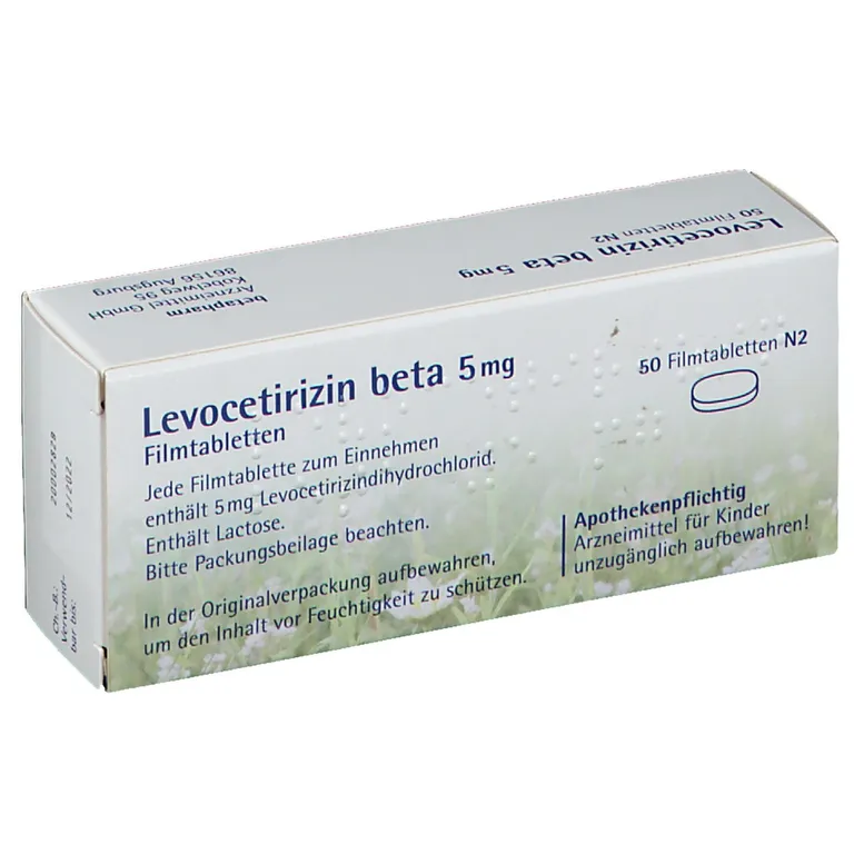 Shopapotheke Levocetirizin Beta 5 Mg