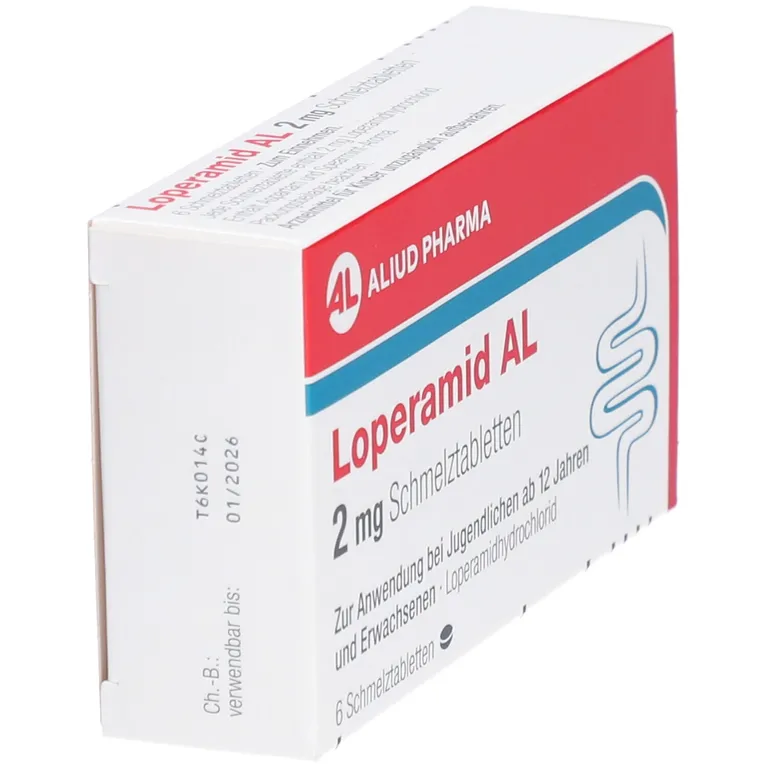 Shopapotheke LOPERAMID AL 2 Mg Schmelztabletten