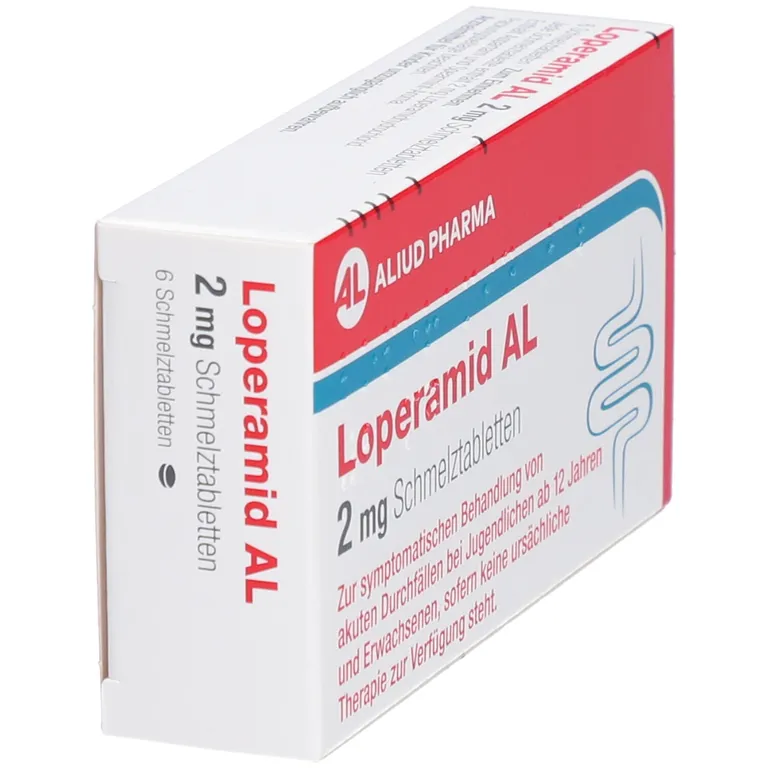 Shopapotheke LOPERAMID AL 2 Mg Schmelztabletten