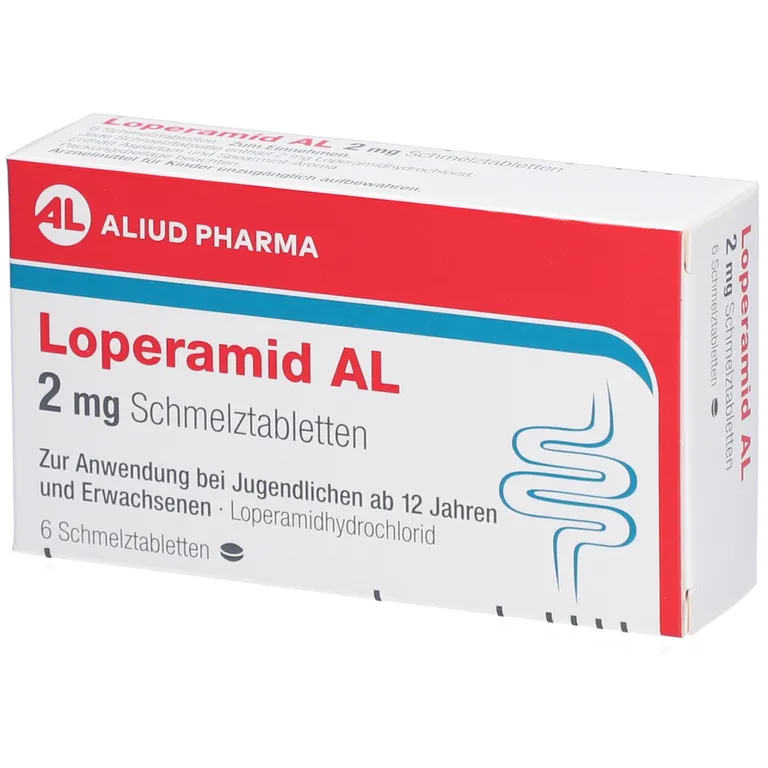 shopapotheke LOPERAMID AL 2 mg Schmelztabletten