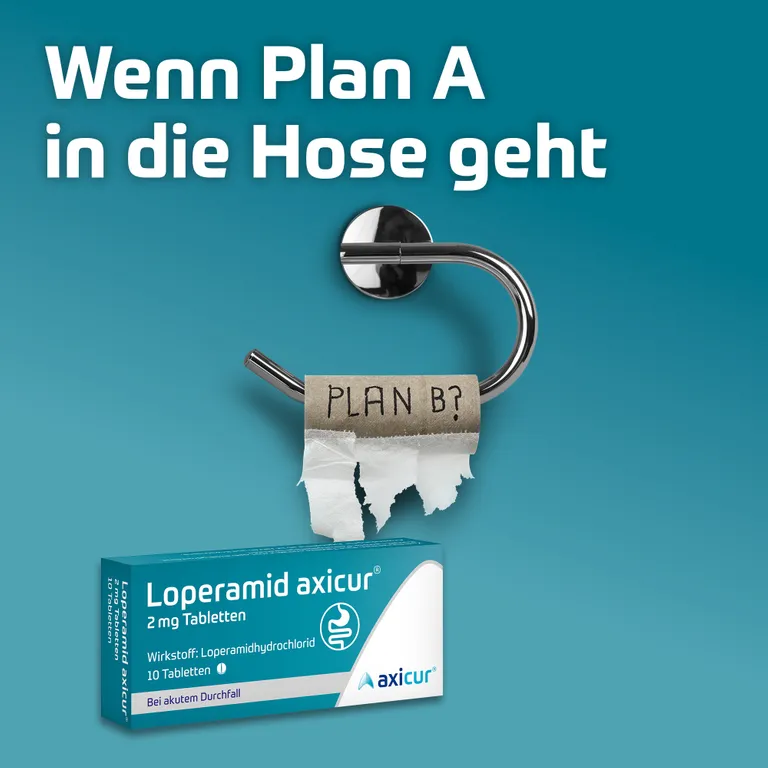 Shopapotheke Loperamid Axicur® 2 Mg Tabletten