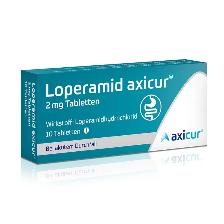 shopapotheke Loperamid axicur® 2 mg Tabletten