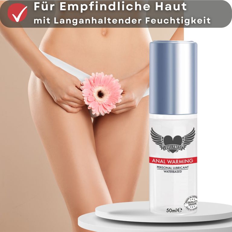 Shopapotheke Lovelyness - Wärmendes Anal Gleitgel