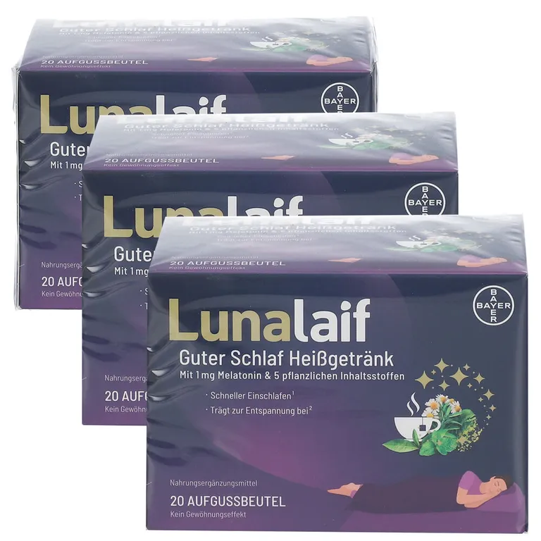 shopapotheke Lunalaif ® Guter Schlaf Heißgetränk