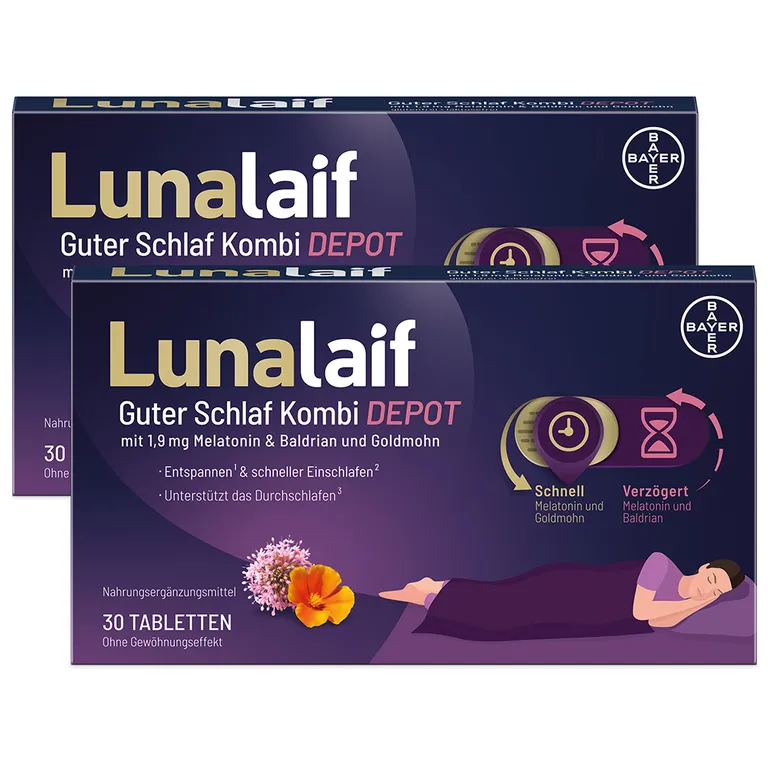 shopapotheke Lunalaif® Guter Schlaf Kombi DEPOT