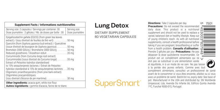 Shopapotheke Lung Detox - SuperSmart