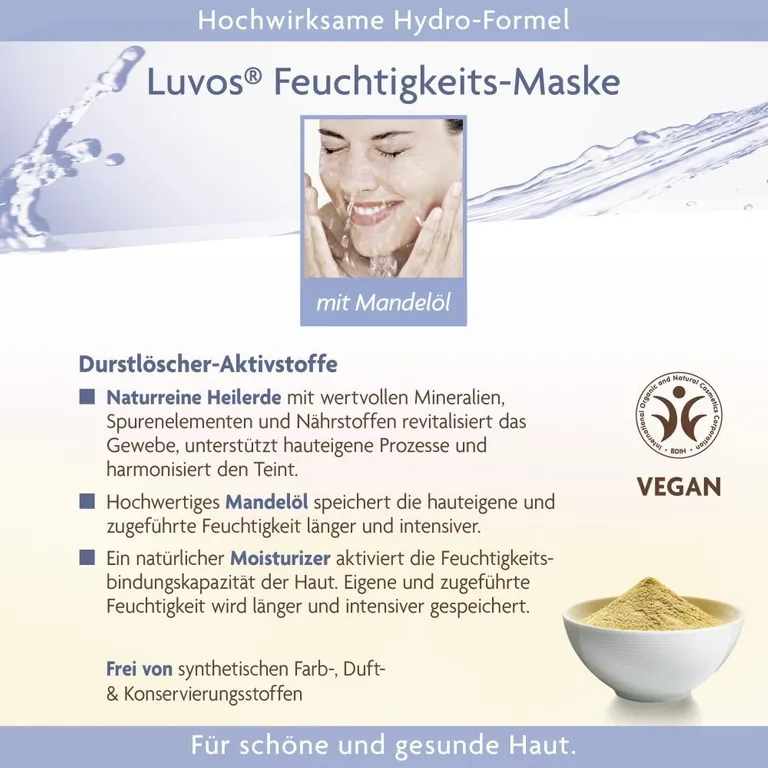 Shopapotheke Luvos-Heilerde Feuchtigkeits-Maske
