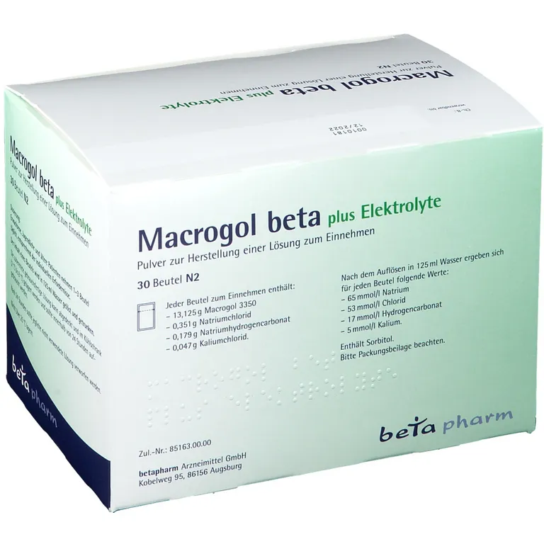 Shopapotheke Macrogol Beta Plus Elektrolyte