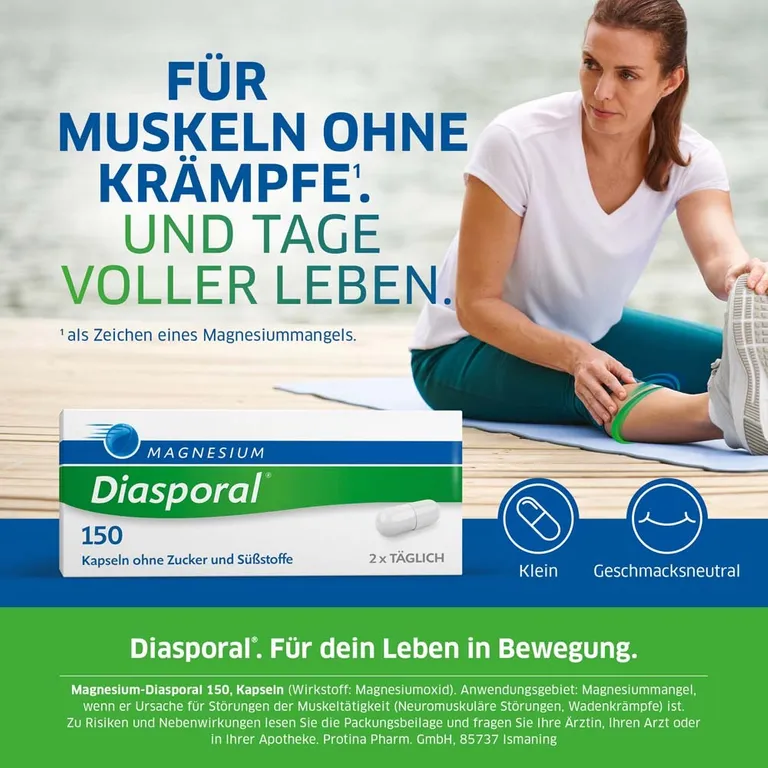 Shopapotheke Magnesium-Diasporal® 150 Kapseln