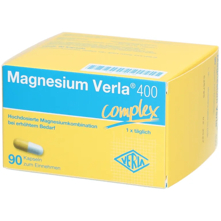 Shopapotheke Magnesium Verla® 400 Kapseln