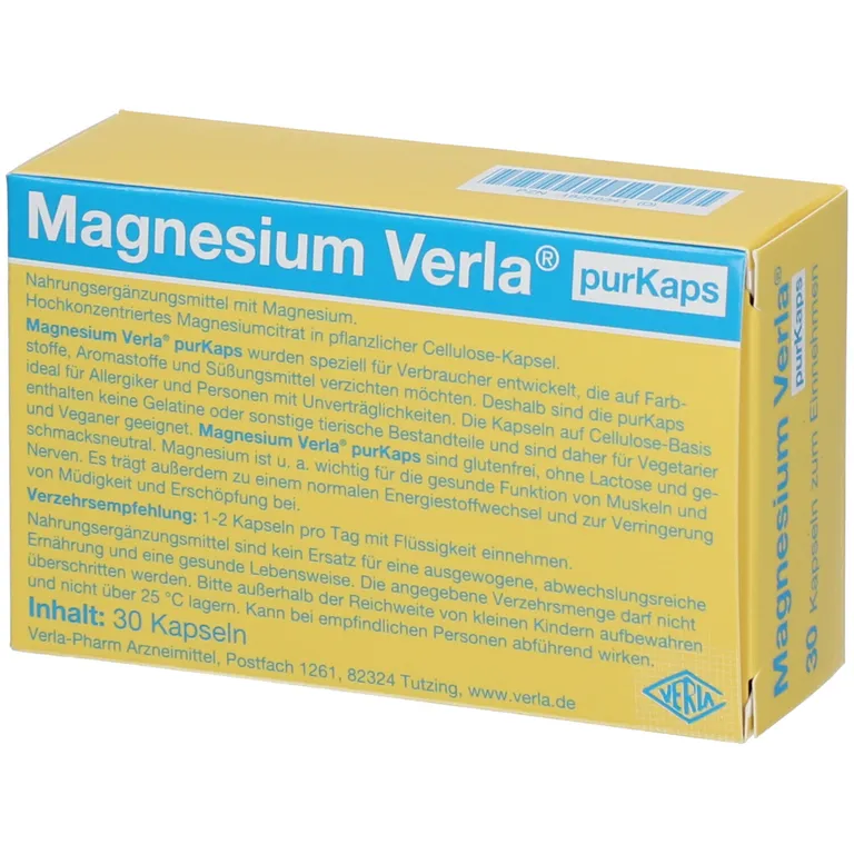 Shopapotheke Magnesium Verla® PurKaps Kapseln
