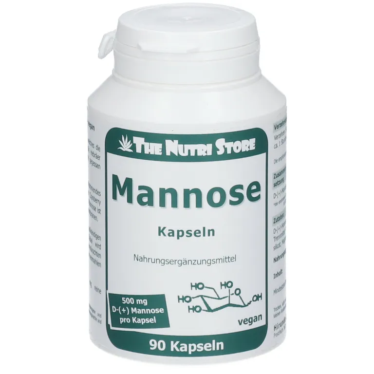 shopapotheke Mannose 500 mg vegetrarische Kapseln