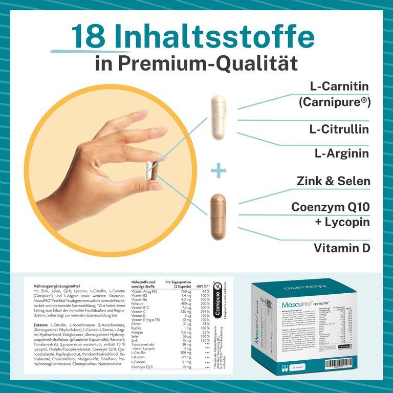 Shopapotheke MascuPRO® Fertilität