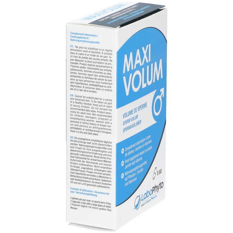 Shopapotheke "Maxivolum" Für Erhöhtes Spermavolumen