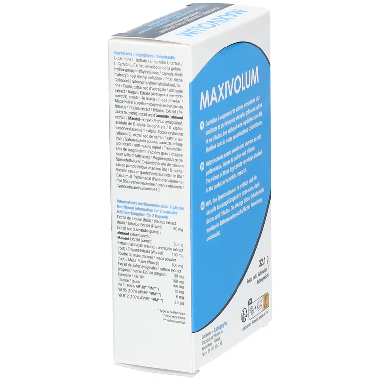 Shopapotheke "Maxivolum" Für Erhöhtes Spermavolumen