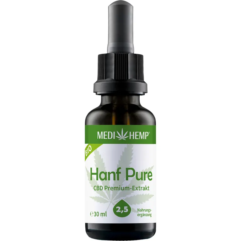 Shopapotheke MEDIHEMP Bio Hanf Pure 2 5% - 750mg CBD
