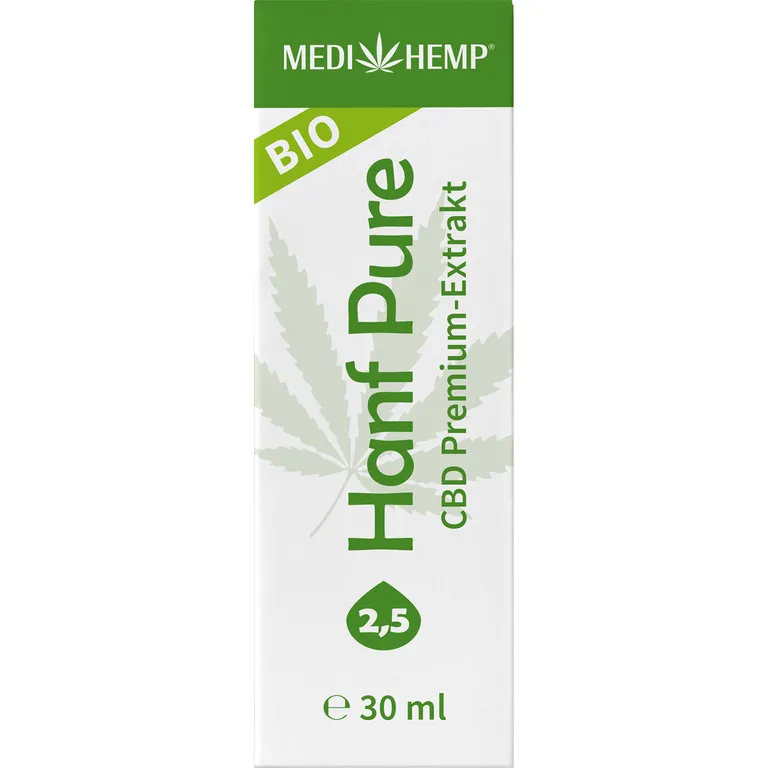 Shopapotheke MEDIHEMP Bio Hanf Pure 2 5% - 750mg CBD