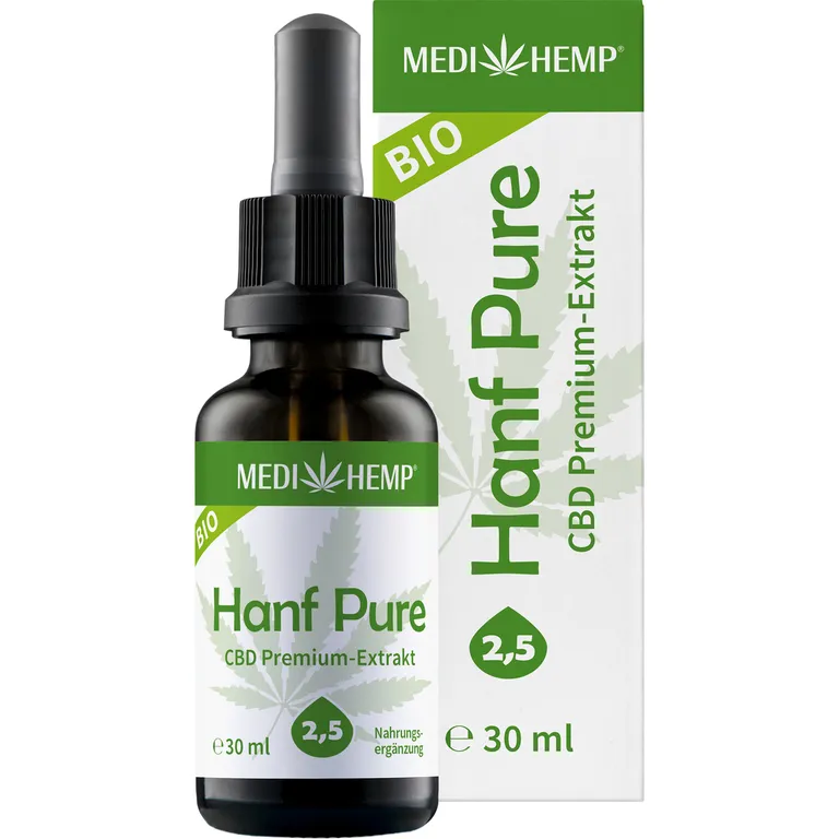 shopapotheke MEDIHEMP Bio Hanf Pure 2 5% - 750mg CBD