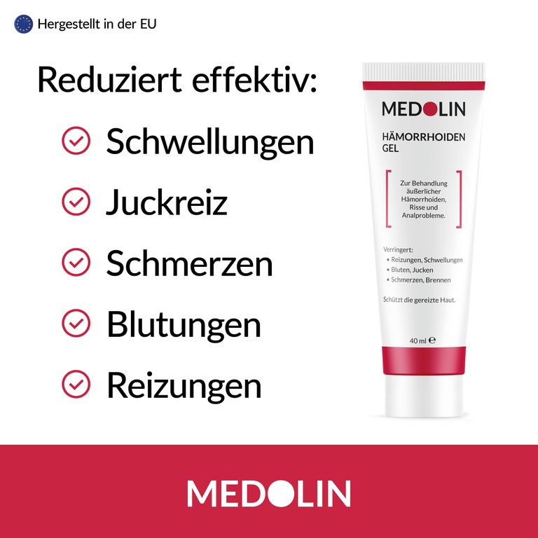 Shopapotheke Medolin® Hämorrhoiden Gel 2er Set