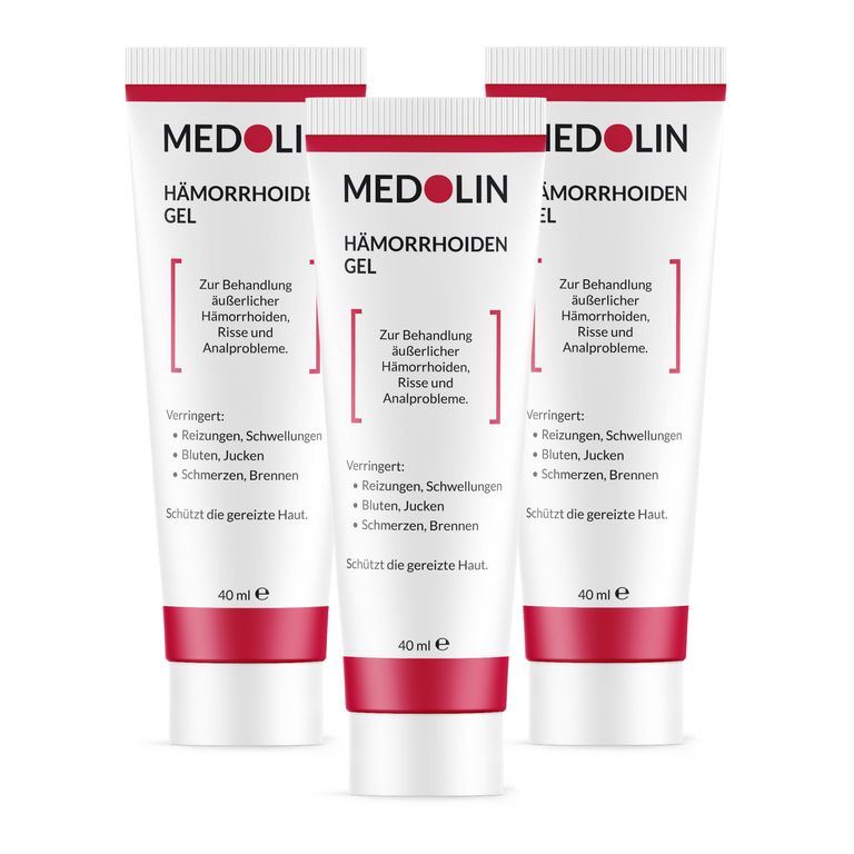 shopapotheke Medolin® Hämorrhoiden Gel 3er Set