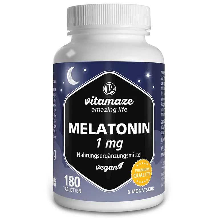 shopapotheke MELATONIN 1 mg vegan