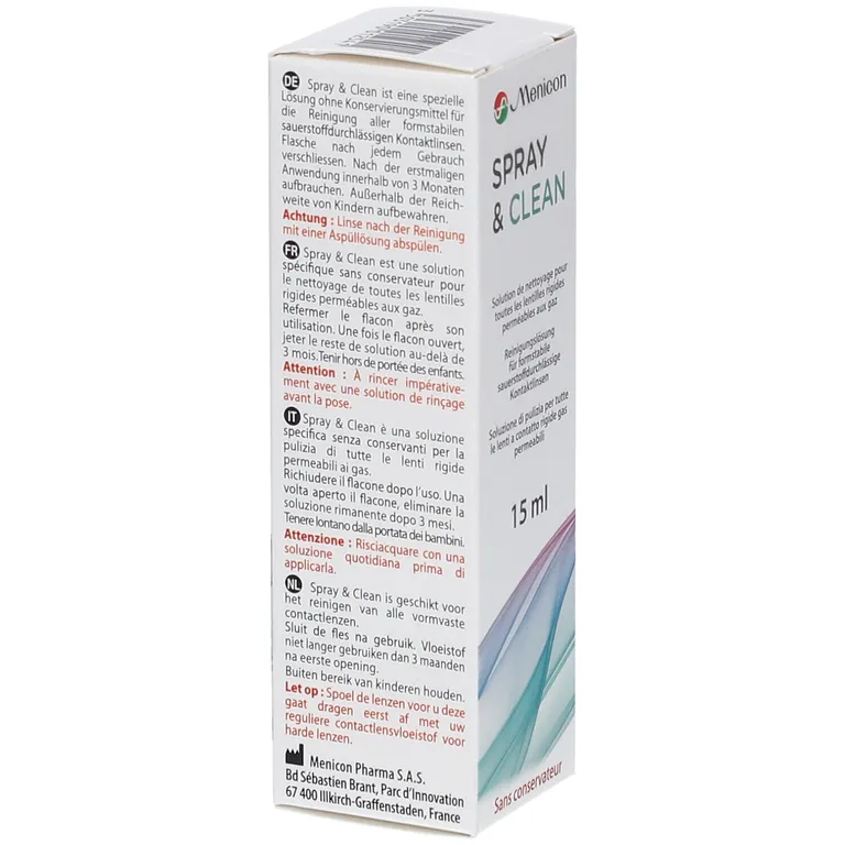 Shopapotheke Menicon Spray & Clean