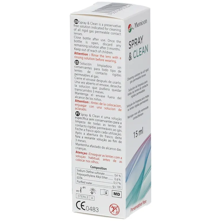 Shopapotheke Menicon Spray & Clean