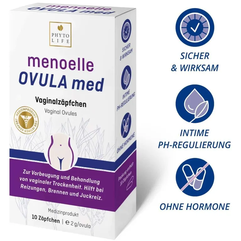 Shopapotheke Menoelle® OVULA Med Vaginalzäfchen