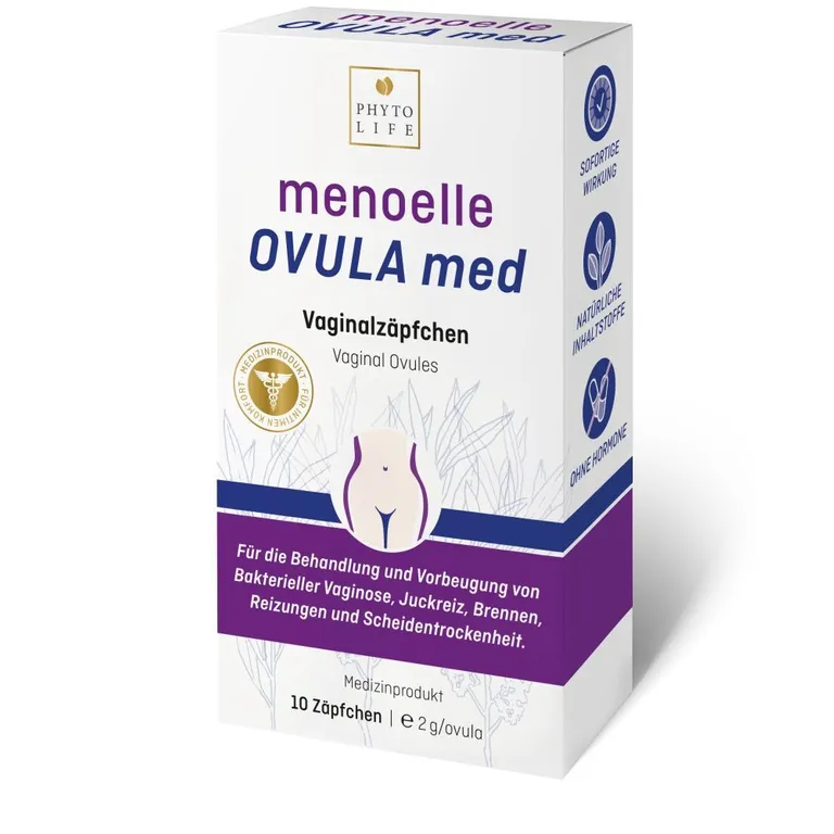 shopapotheke menoelle® OVULA med Vaginalzäfchen