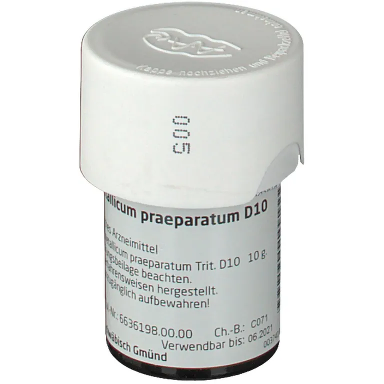 Shopapotheke Metallicum Praeparatum D10
