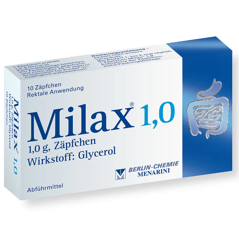 shopapotheke Milax® 1 0 Zäpfchen