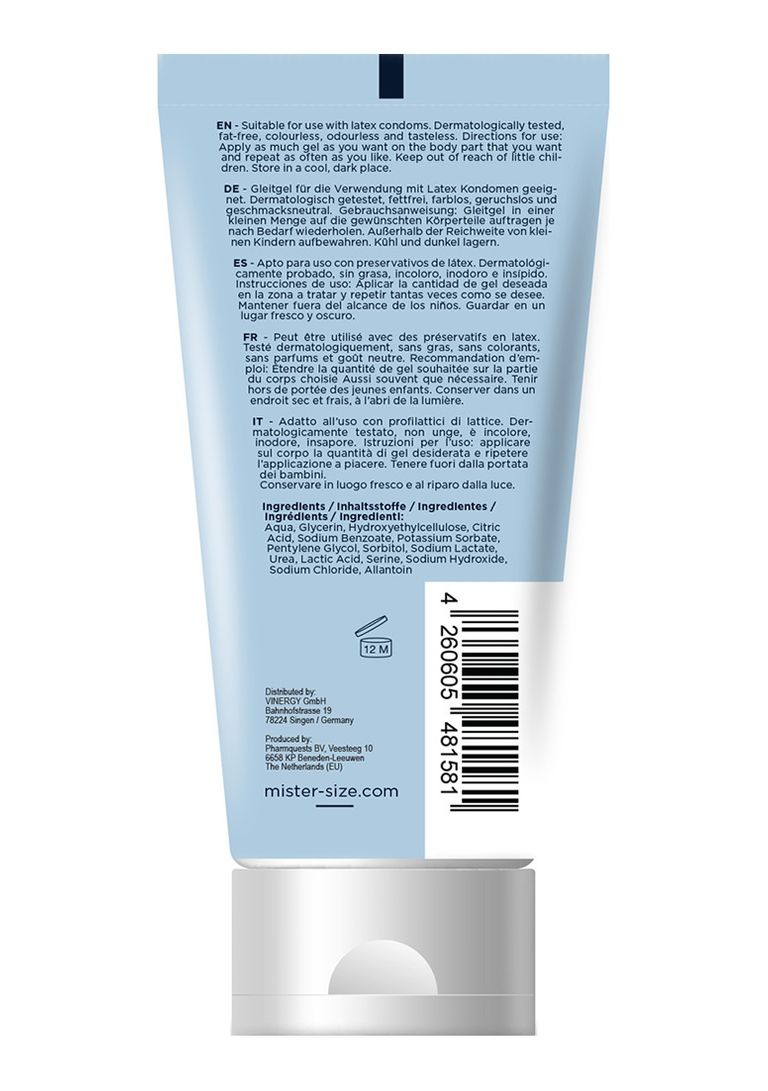 Shopapotheke Mister Size *Gleitgel*