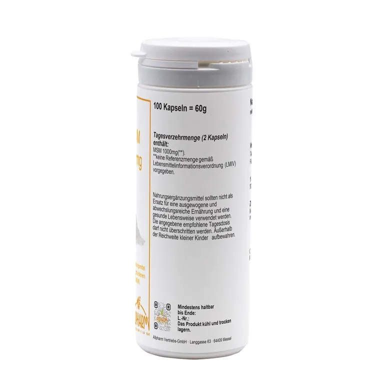 Shopapotheke MSM 500 Mg