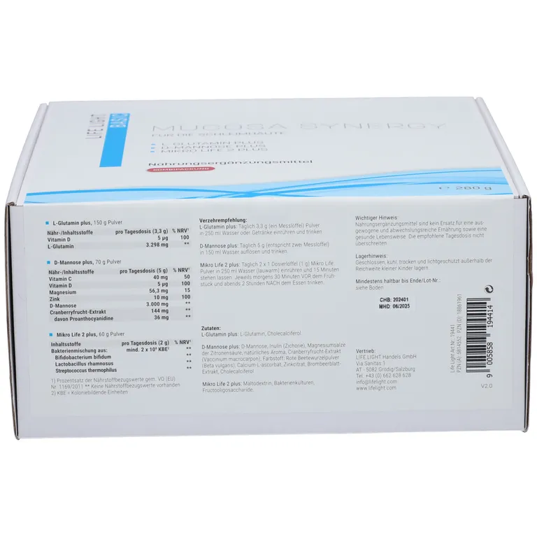 Shopapotheke Mucosa Synergy (Kombipackung)