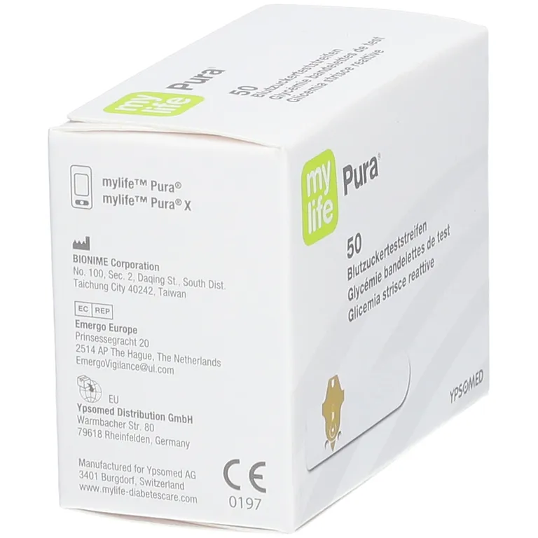 Shopapotheke Mylife Pura Blutzucker Teststreifen