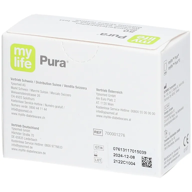 Shopapotheke Mylife Pura Blutzucker Teststreifen