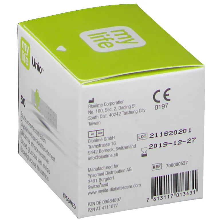 Shopapotheke Mylife Unio Blutzucker-Teststreifen
