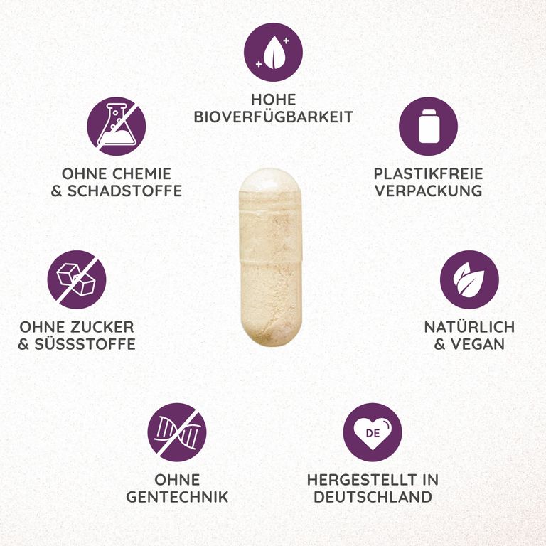 Shopapotheke MYLILY Powerfrau - Eisen + Vitamin C