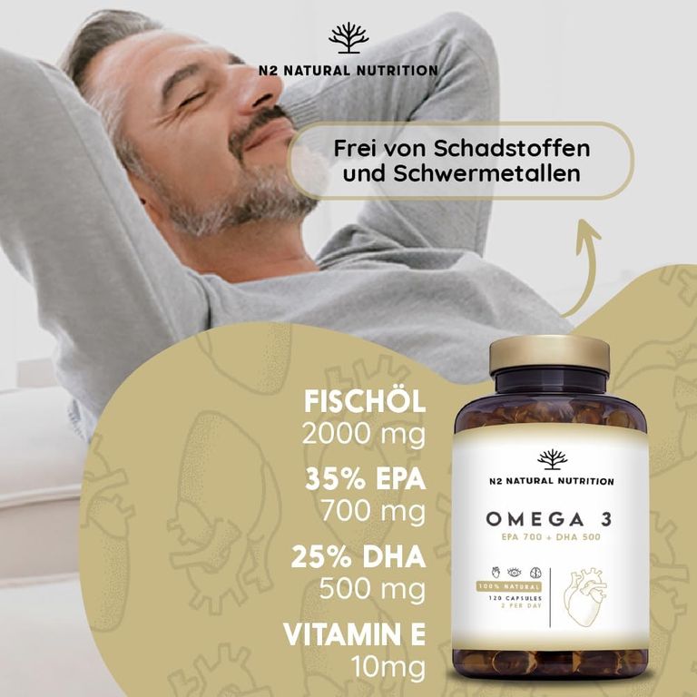 Shopapotheke N2 Natural Nutrition Omega 3 Kapseln
