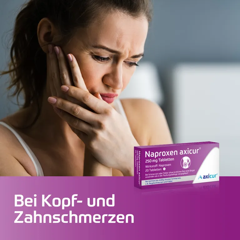 Shopapotheke Naproxen Axicur® 250 Mg