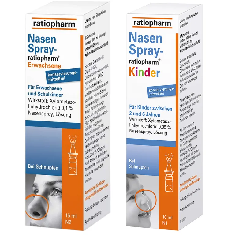 shopapotheke Nasenspray-ratiopharm® Familien-Set