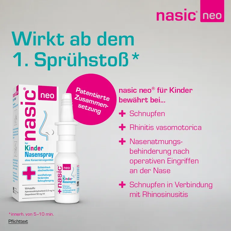 Shopapotheke Nasic® Neo Für Kinder