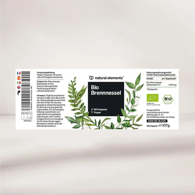 Shopapotheke Natural Elements Bio Brennnessel